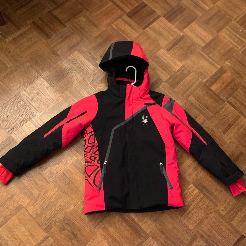 Spyder 🕷 Size 12 Red & Black Ski Coat!